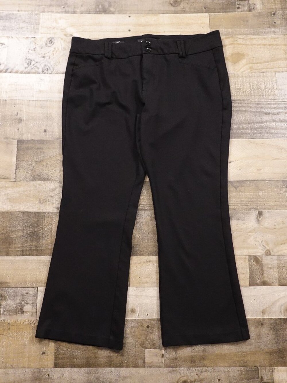Torrid‎ Studio Trouser Bootcut Ponte Pants Women's 22R Black Career Stretch